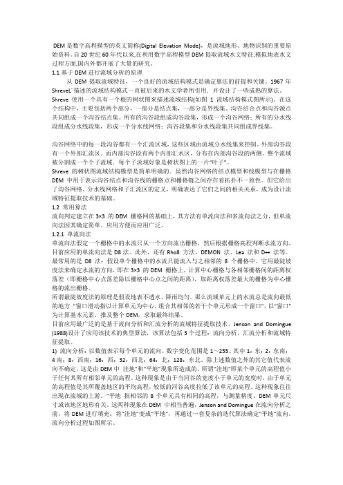 DEM是数字高程模型