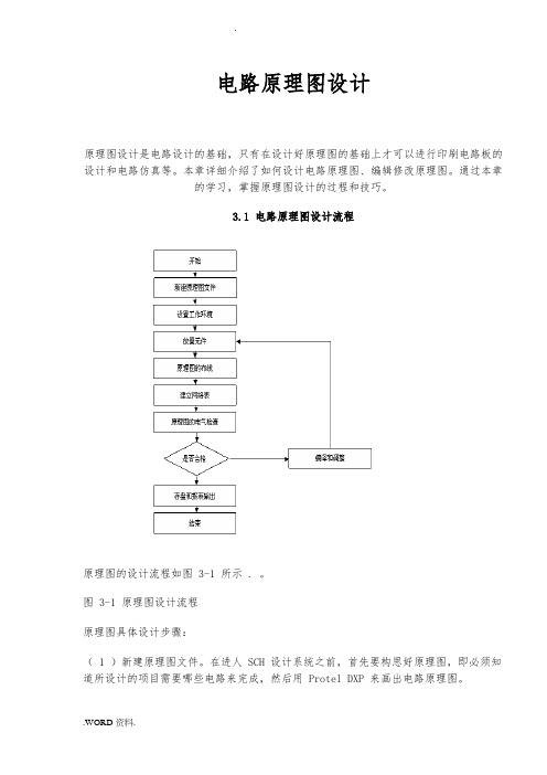 电路原理图设计说明