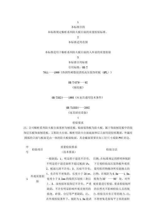 防火板