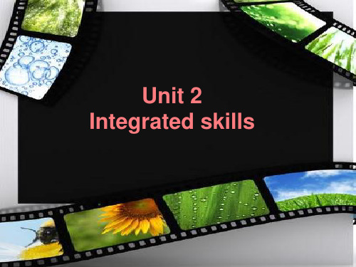 牛津译林版英语七年级上册 Unit2 Integrated_skills