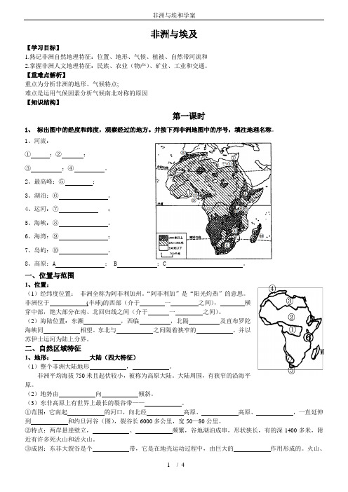 非洲与埃和学案