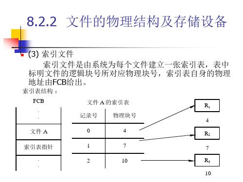 文件的物理结构及存储设备ppt