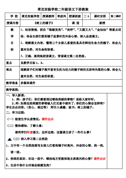 12.《树上的橘子》