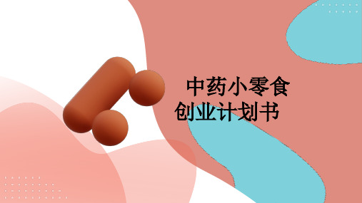 中药小零食创业计划书