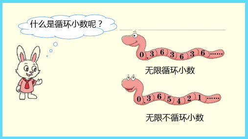 冀教版(五上)数学课件-循环小数