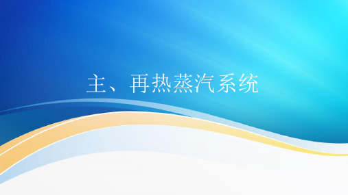 2019年主、再热蒸汽系统