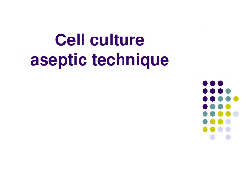 cell-culture(细胞培养前准备)