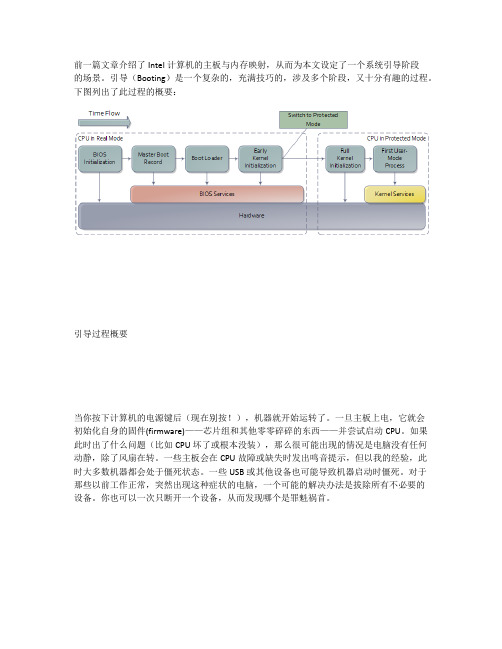 计算机引导过程