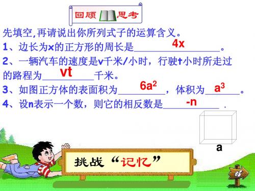 2.1.1 整式