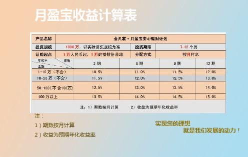 盈宝产品安全性讲解