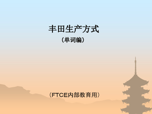 (中文)TPS用语解说(印刷用)