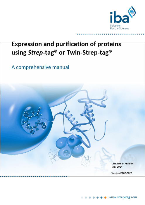 Manual (Twin-) Strep-tag