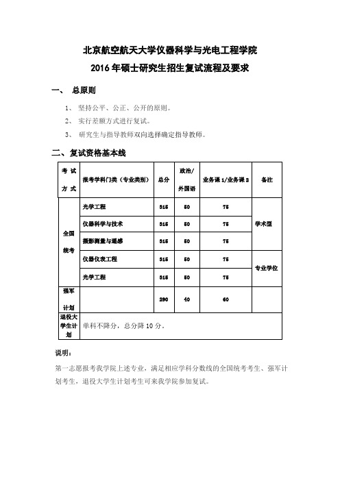 北京航空航天大学仪器科学与光电工程学院