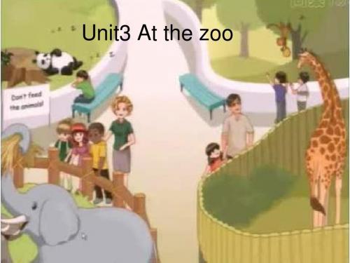 三年级英语下册Unit3At_the_zoo