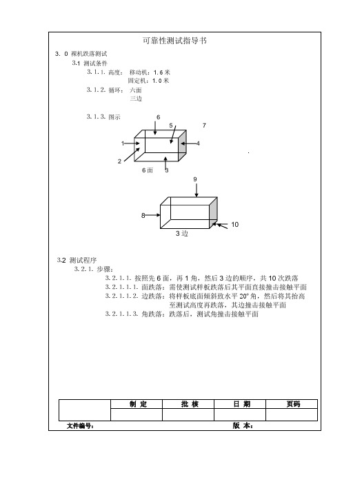 跌落测试(裸机)