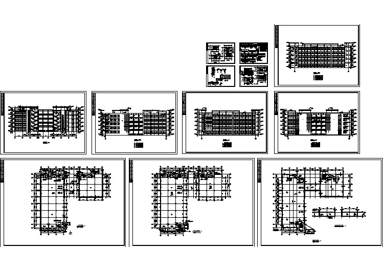 某多层厂房建筑设计施工图（共10张）