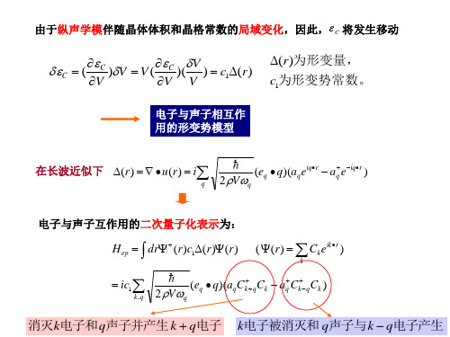 电子-声子相互作用