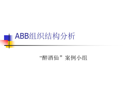 ABB组织结构分析