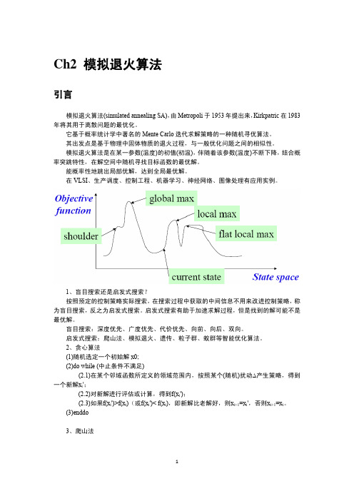 模拟退火算法 优化设计方法学