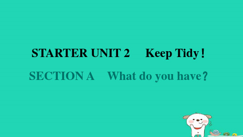 山西省2024七年级英语上册StarterUnit2课件新版人教新目标版