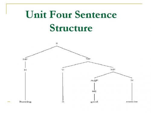 4. Sentence Structure