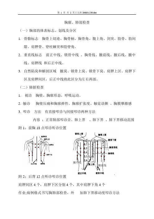 04讲稿胸廓和肺检查课件