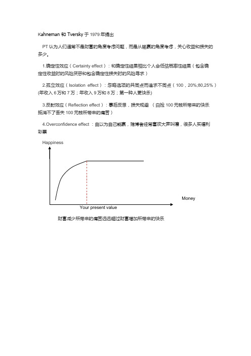 Prospect Theory