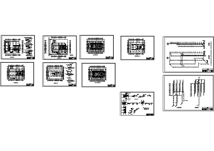 高层酒店给排水及消防自动喷淋设计施工图