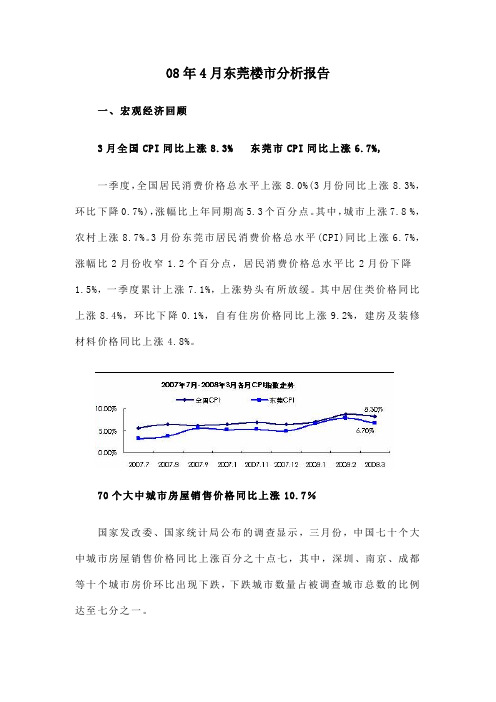 2008年4月东莞房地产楼市分析报告-46DOC