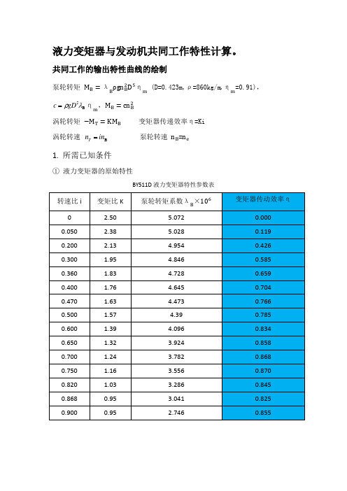 g20148467_康明_液力变矩器与发动机共同工作特性计算