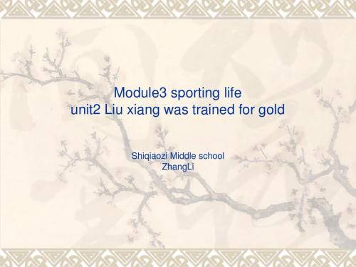 Module3 sporting life