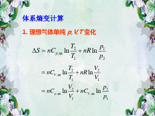 熵变计算方法总结.ppt