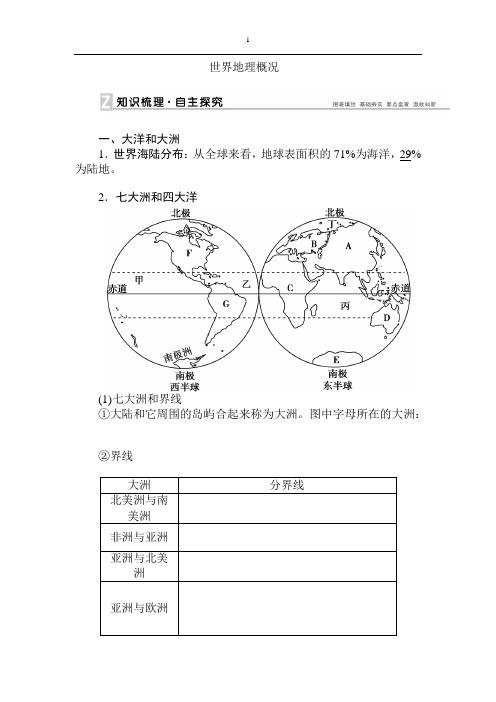 世界地理概况