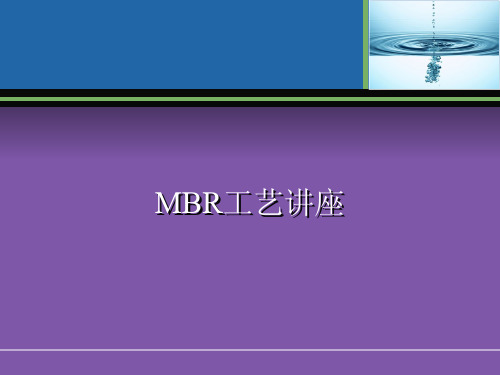 MBR工艺全面介绍 原理 流程 应用等 