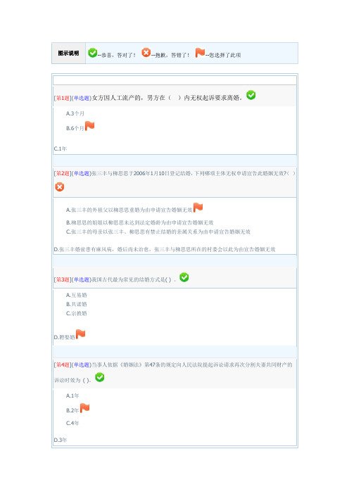 婚姻家庭法3