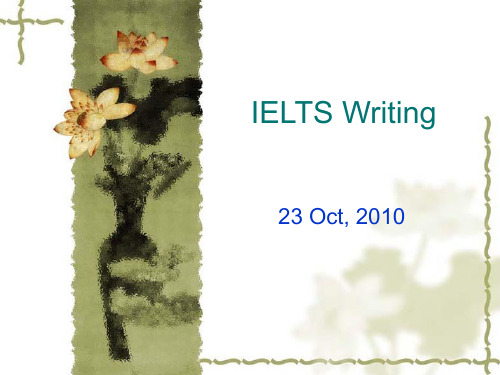 IELTS-Writing