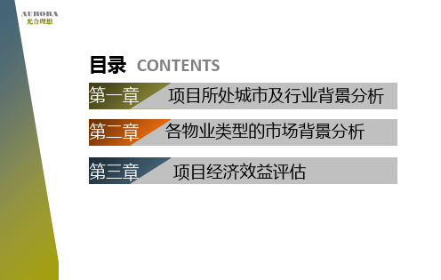 某花园商业项目可行性研究报告文件