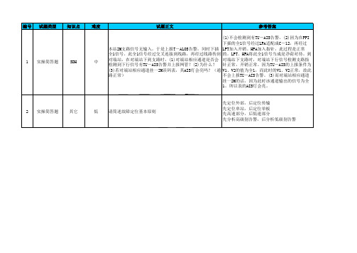 职业技能传输鉴定题库-打印版