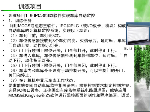 组态王实例教程演示幻灯片