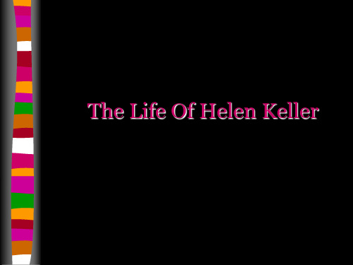 helen keller 海伦凯勒