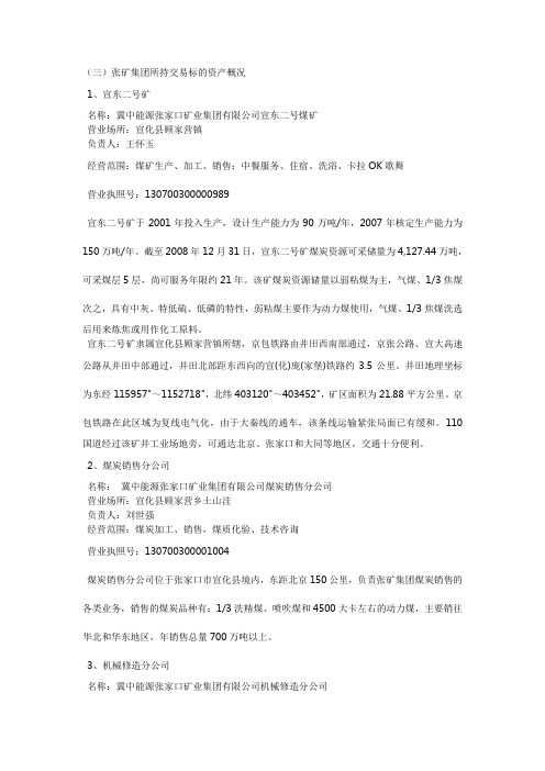 张矿集团