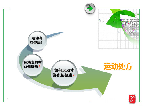 高等教育]运动处方PPT课件