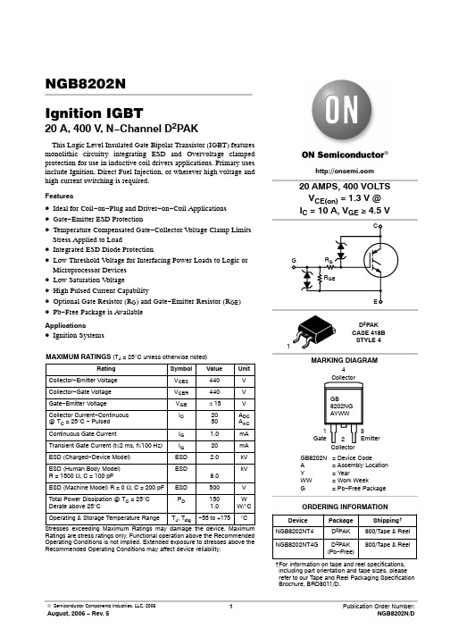 NGB8202NT4G资料