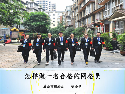 网格员培训课件ppt课件