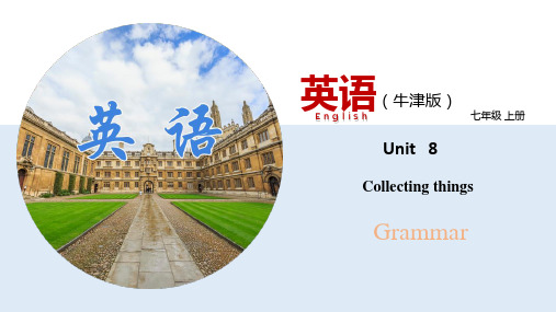 8.2 Grammar(同步课件)-七年级英语上册同步精品课堂(牛津深圳版)