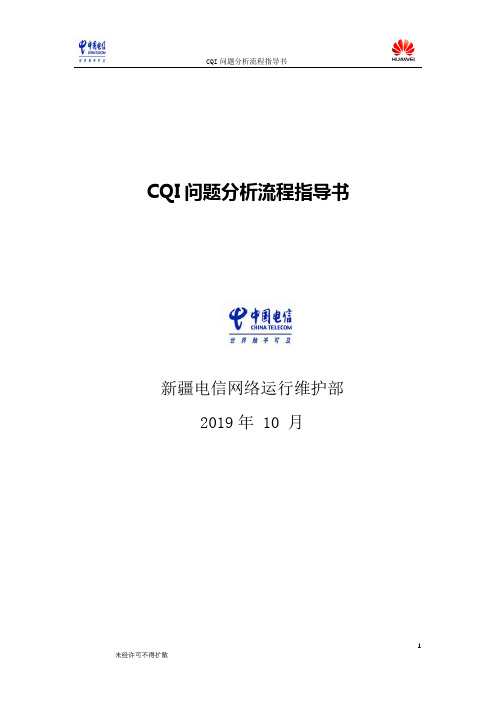 CQI问题分析流程指导书