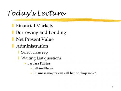 Finance lect2
