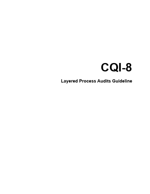 CQI-8 LPA