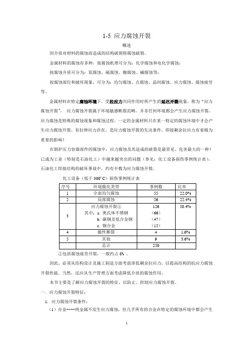 1-5应力腐蚀开裂 