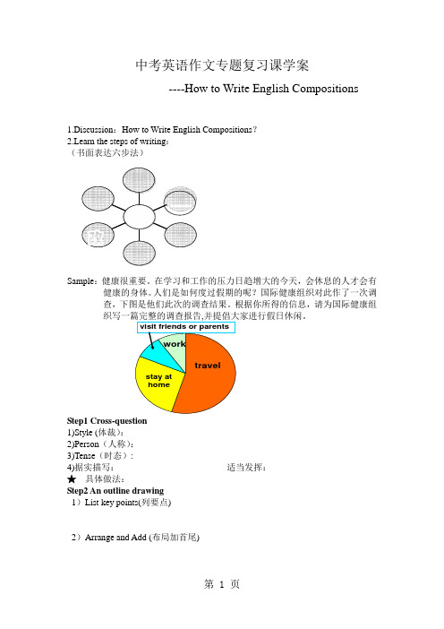 中考英语作文专题复习课学案